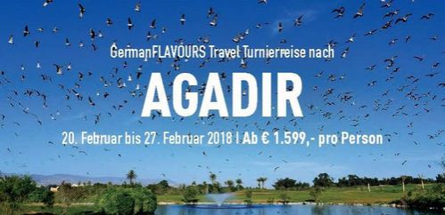 Turnierreise nach Agadir